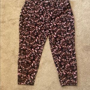 Terra & Sky Floral Jeans 2X